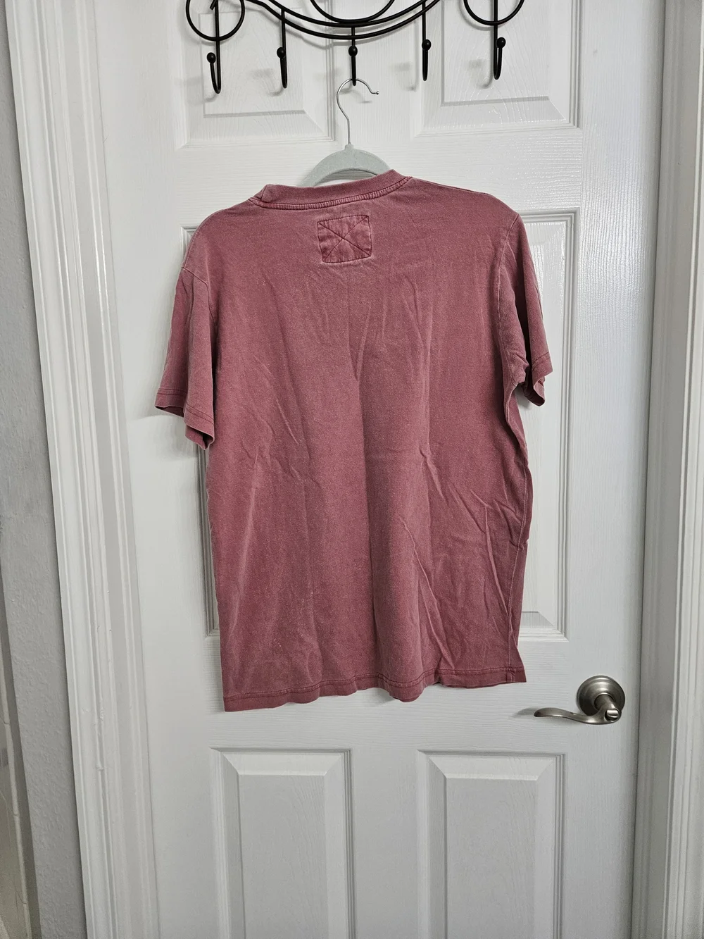Vintage-Style Cannon Beach Graphic Tee - Dusty Rose Medium Mens Shirt - Picture 6 of 8